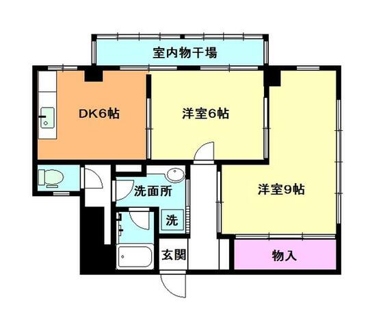 富山地鉄不二越上滝 不二越駅 徒歩12分 3階建 築32年の間取り写真
