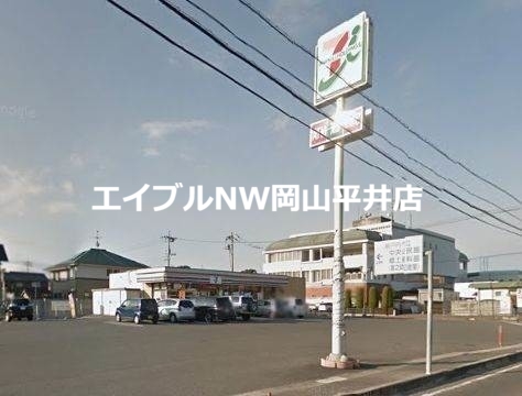 コンビニ　セブンイレブン岡山高屋店（コンビニ）まで624m