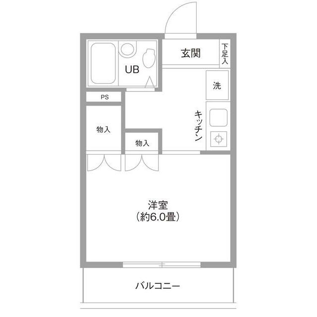 エルプレイス草加の間取り