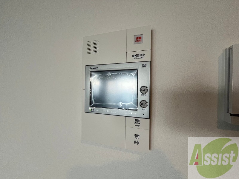 その他設備　セキュリティ対策に欠かせないモニタ付インターホンです！