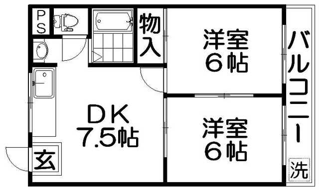 オスカー桜木の間取り