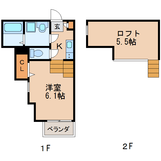 【Meliageの間取り】