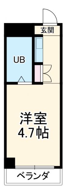 名古屋市名東区大針のマンションの間取り