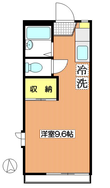 グリーンプラザＤの間取り