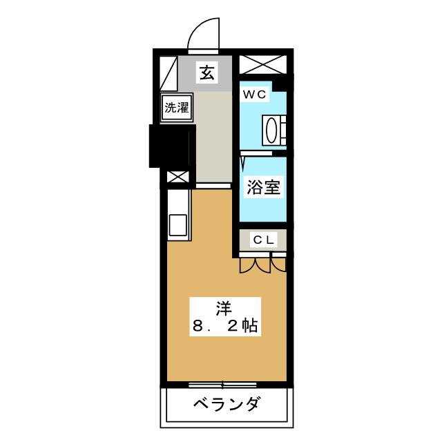 パークアクシス名駅南の間取り