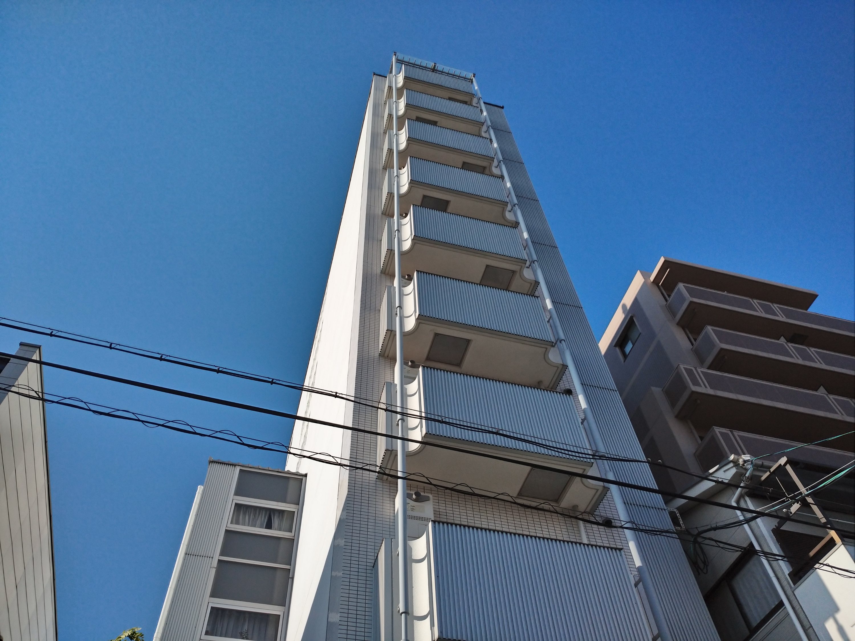 大阪市天王寺区生玉寺町のマンションの建物外観