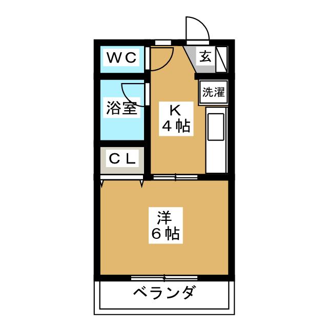 グリーンサイト井口の間取り