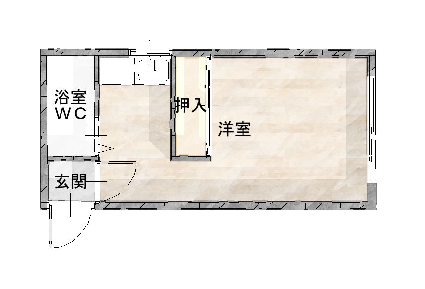 シャルム８の間取り