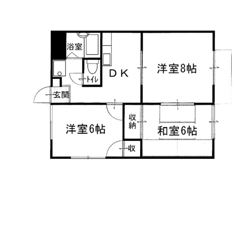 サンガーデン坂本1号地の間取り