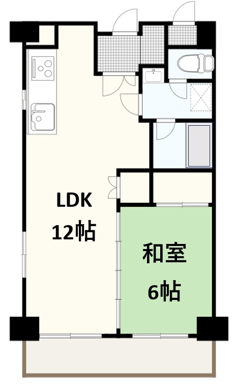 えびすビル松本の間取り