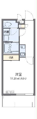 クレイノＩｓｈｉｎｂａｒｕの間取り