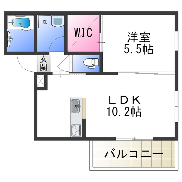 【サンメゾンピアの間取り】