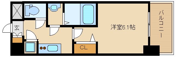 尼崎市杭瀬本町のマンションの間取り