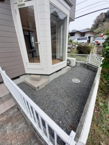 庭　お庭で自由な時間を過ごせます