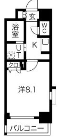 エイペックスみなとセントラルアベニューの間取り