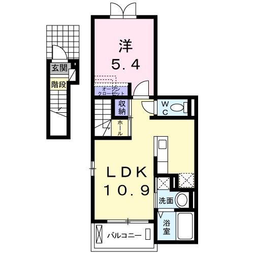 ジュネスの間取り