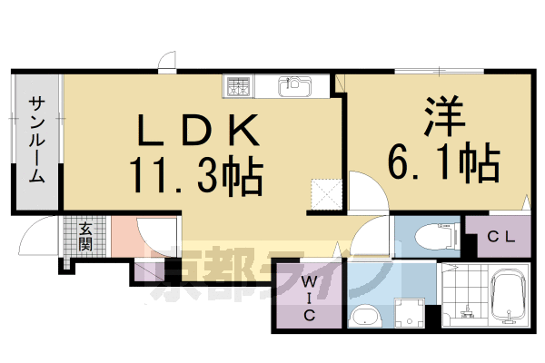 フォレストIIの間取り