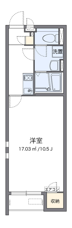 クレイノYAMAKIの間取り