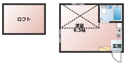 コーポいなほの間取り