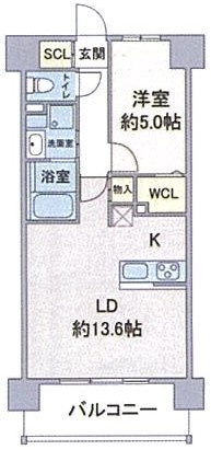 エトワール本郷駅前の間取り