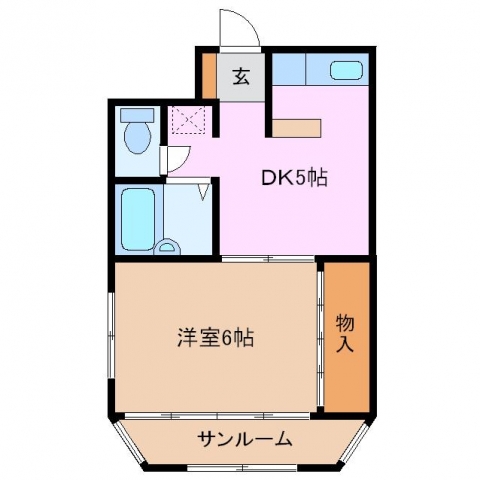 リビエールＮ弐番館の間取り