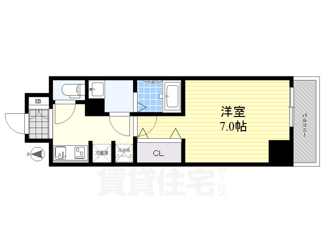 【N-stage亀戸2の間取り】