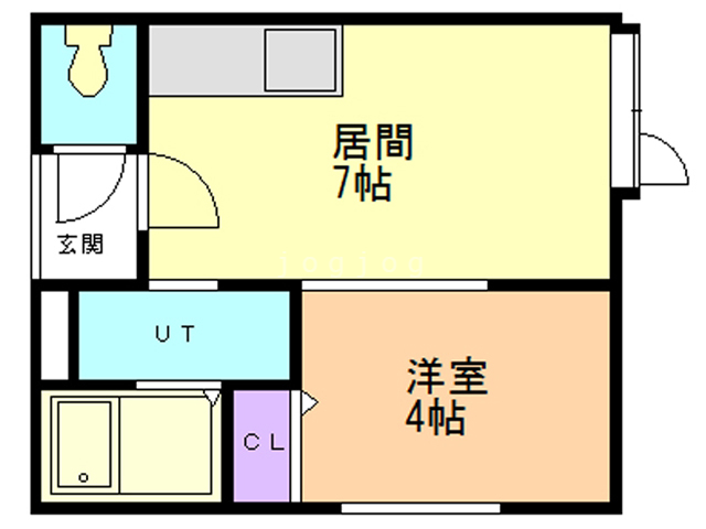 アークタウン西岡Ｄの間取り