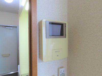 セキュリティ　モニター付きインターホンあり