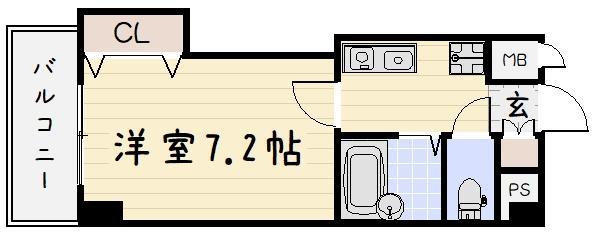 アクス敷島２１の間取り