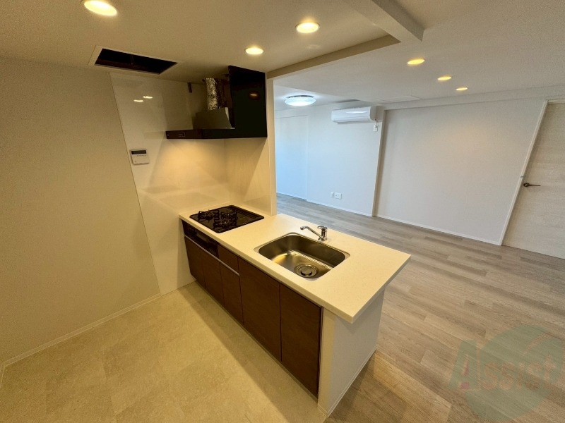 キッチン　システムキッチンなので、すぐお料理に使えます！