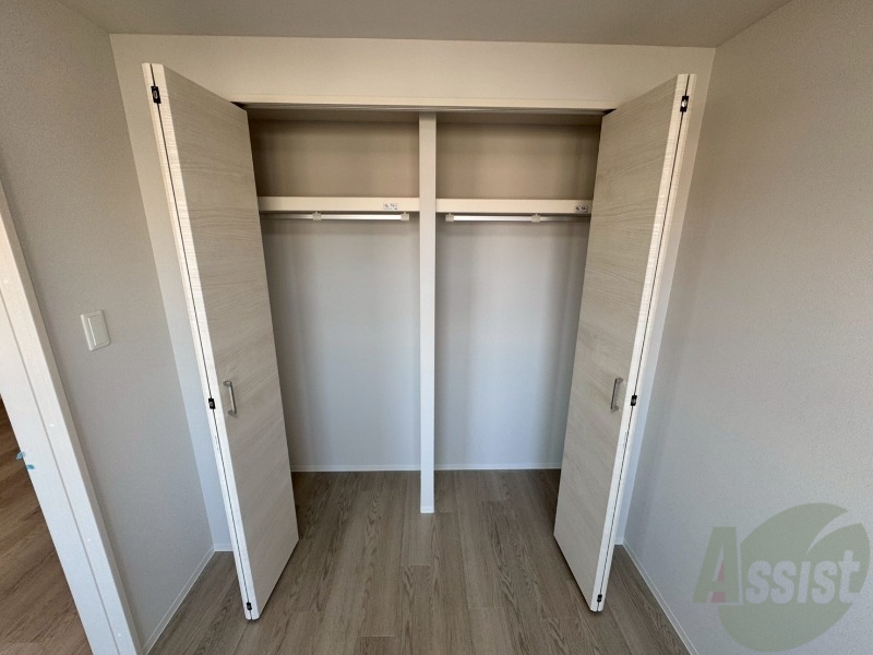 収納　収納を開けてみました！たくさん入りそうですね～