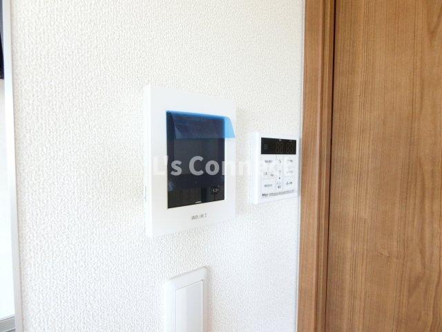 セキュリティ　突然の来客時もＴＶモニターホンでしっかり確認。