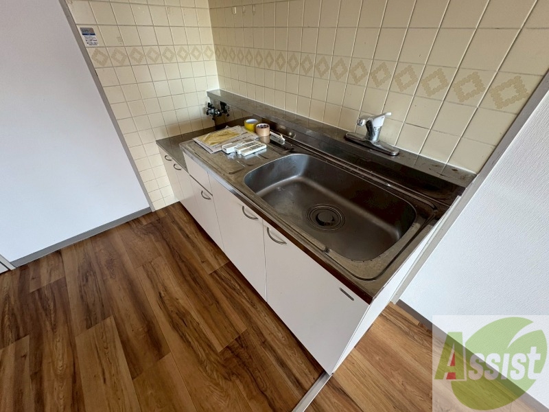 キッチン　キッチンはスペースも広々していて使いやすそうですよ！