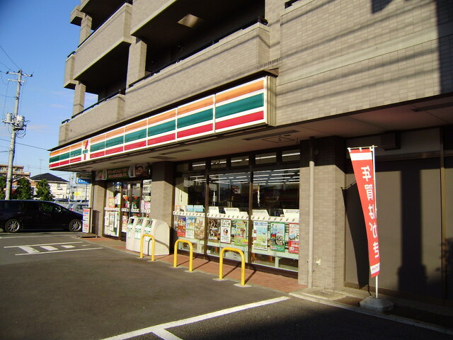 コンビニ　セブン－イレブン　厚木妻田店（コンビニ）まで750m