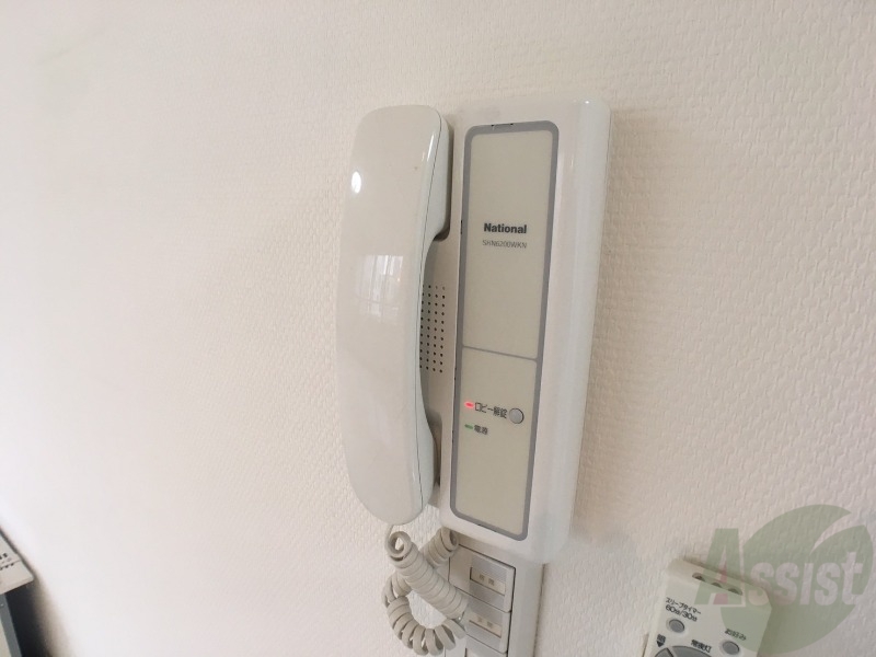 セキュリティ　インターホンは通話ができるので急な訪問があっても安心です