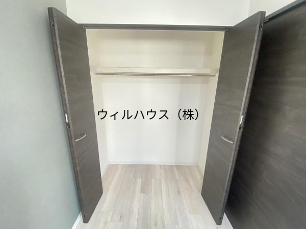収納　クローゼット！