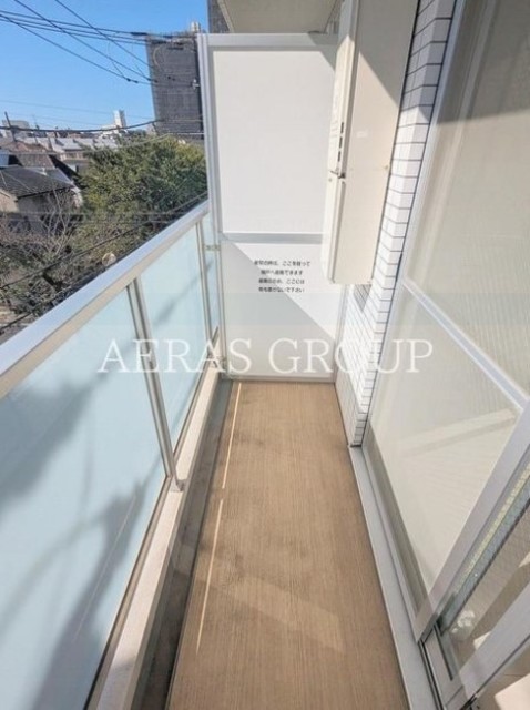 バルコニー　別部屋同仕様タイプ