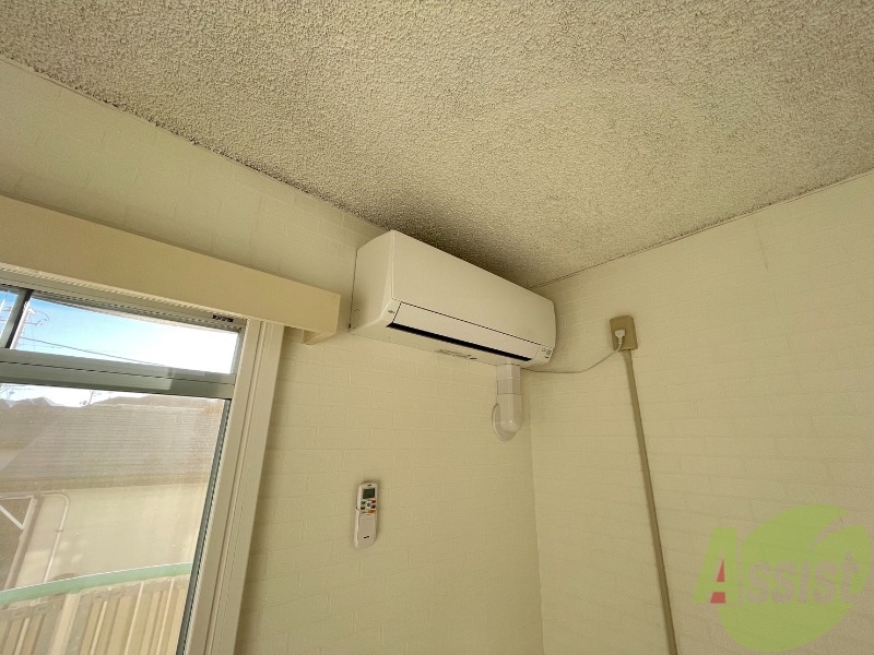 その他設備　エアコンが設置済みです。入居後すぐに使用できます。