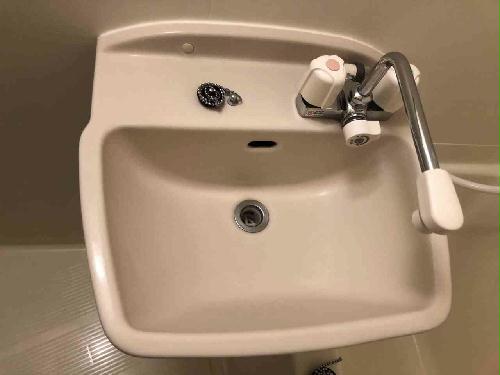 洗面設備　設備・仕様は号室により異なる為、現況を優先致します。