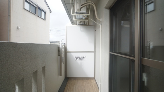 バルコニー　同仕様タイプ