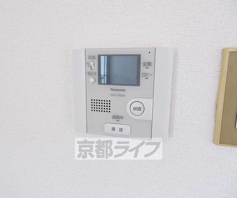 セキュリティ　モニターつきで安心！