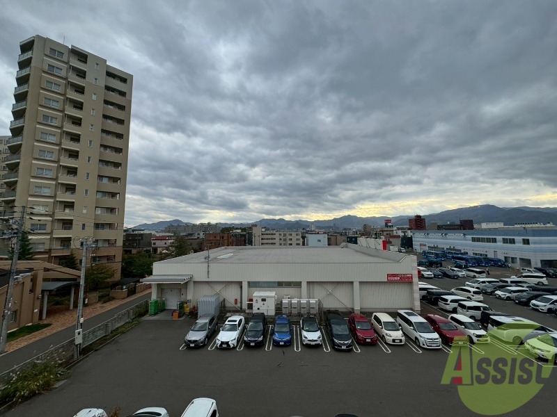 眺望　眺望はこちら。静かな住宅街という印象を受けました。