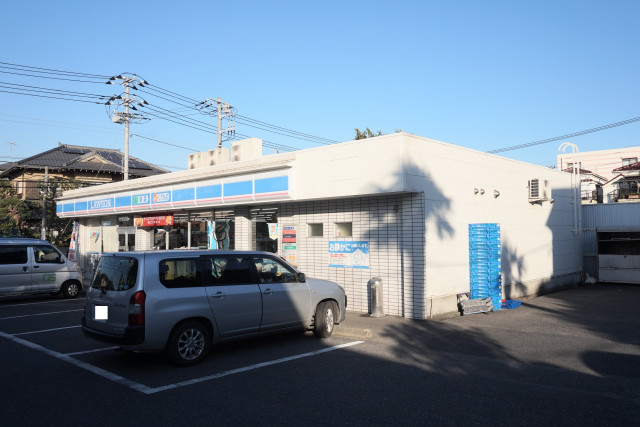 コンビニ　ローソン市川行徳橋店（コンビニ）まで400m