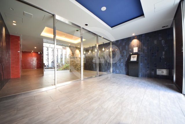 エントランス　プレサンス谷町九丁目駅前　エントランス