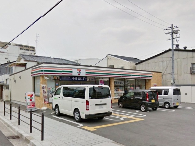 コンビニ　セブンイレブン東住吉中野4丁目店（コンビニ）まで496m