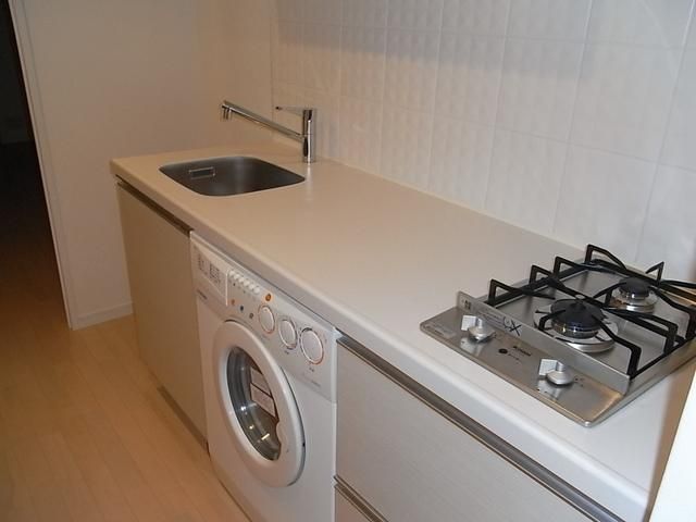 キッチン　★2口ガスコンロ付システムＫ★