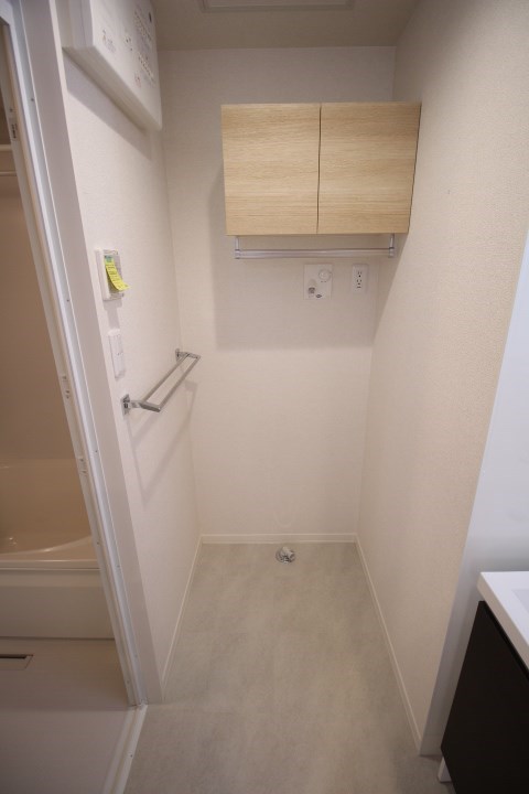 その他部屋・スペース　使いやすい位置取りの洗濯機置き場です。