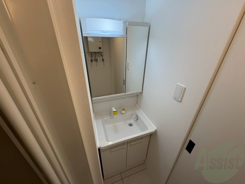 洗面設備　シャンプードレッサーで身支度もラクラクです！