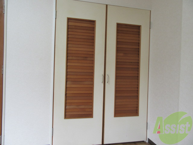 収納　クローゼットがありました。お洋服や荷物はここへ