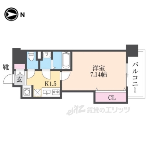 Luxe布施駅前の間取り写真